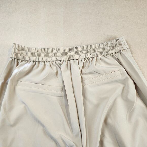 Lou & Grey Wanderweave Wide Leg Trousers Size Small Beige Lightweight EUC - Picture 5 of 13